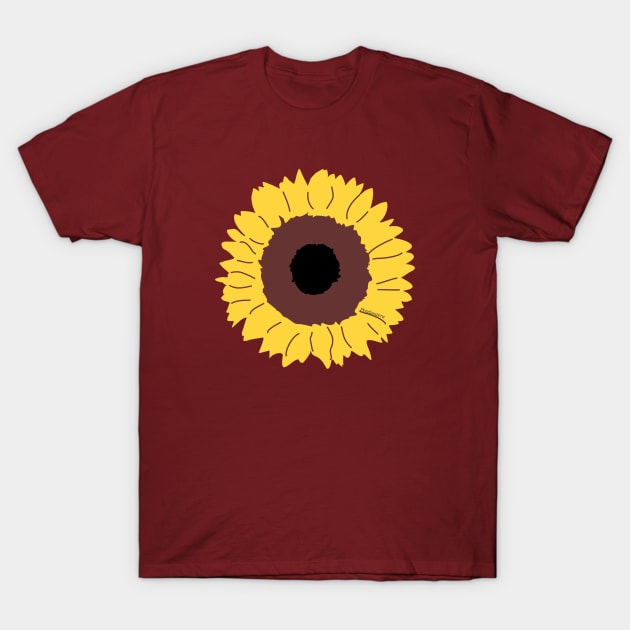 Sunflower T-Shirt by Pendientera